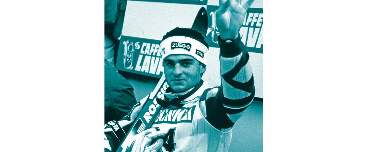 Rossignol skis légendaires - 4S KEVLAR 1987 image d'archive