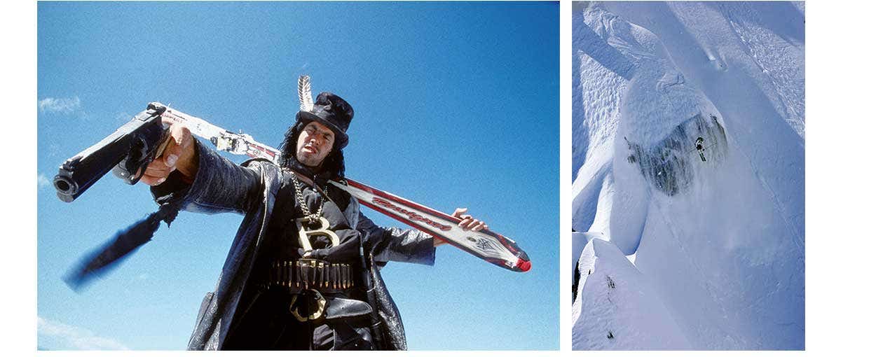 Rossignol skis légendaires - Bandit 1999 image d'archive